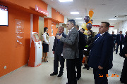 Сергей Горбань открыл новый многофункциональный центр в Октябрьском районе 