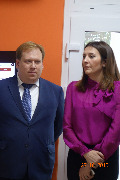 Сергей Горбань открыл новый многофункциональный центр в Октябрьском районе 