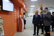 Сергей Горбань открыл новый многофункциональный центр в Октябрьском районе 