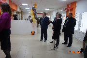 Сергей Горбань открыл новый многофункциональный центр в Октябрьском районе 