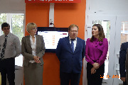 Сергей Горбань открыл новый многофункциональный центр в Октябрьском районе 
